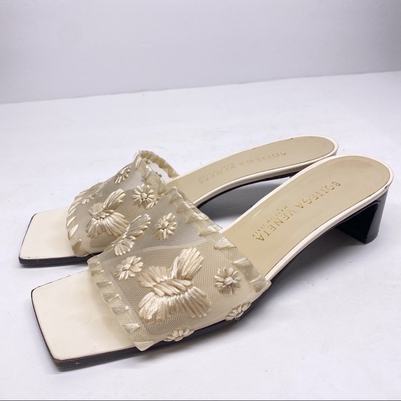 Bottega Veneta Vintage Square Toe Butterfly Heels - Picture 3 of 6